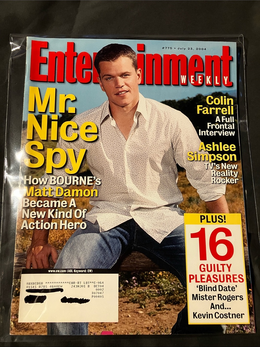 Entertainment Weekly - Matt Damon